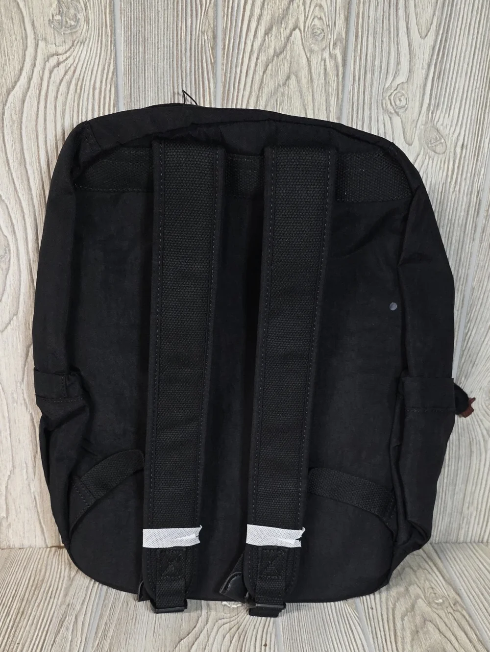 Kipling Seoul Laptop Backpack in True Black Monkey Keychain NWT